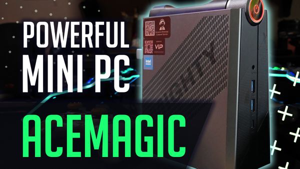 The AceMagic AD08 Mini PC Review: Compact Powerhouse or Style Over Substance?