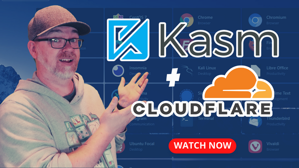 Kasm Workspaces Remote Access with CloudFlare Tunnels - Ad Free