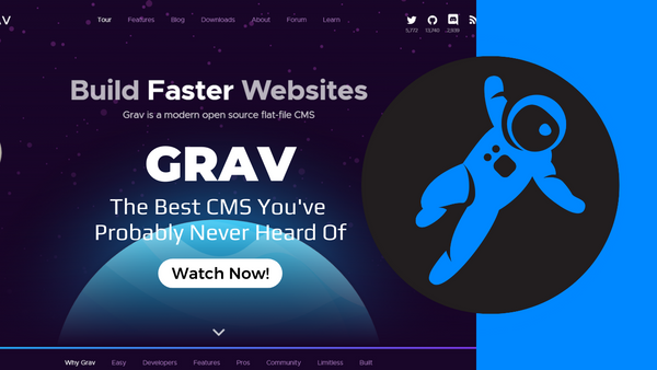 Grav - The Best CMS You've Probably Never Heard Of!