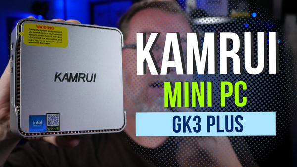 Kamrui GK3 Plus Mini PC - Intel Power In The Palm Of Your Hand